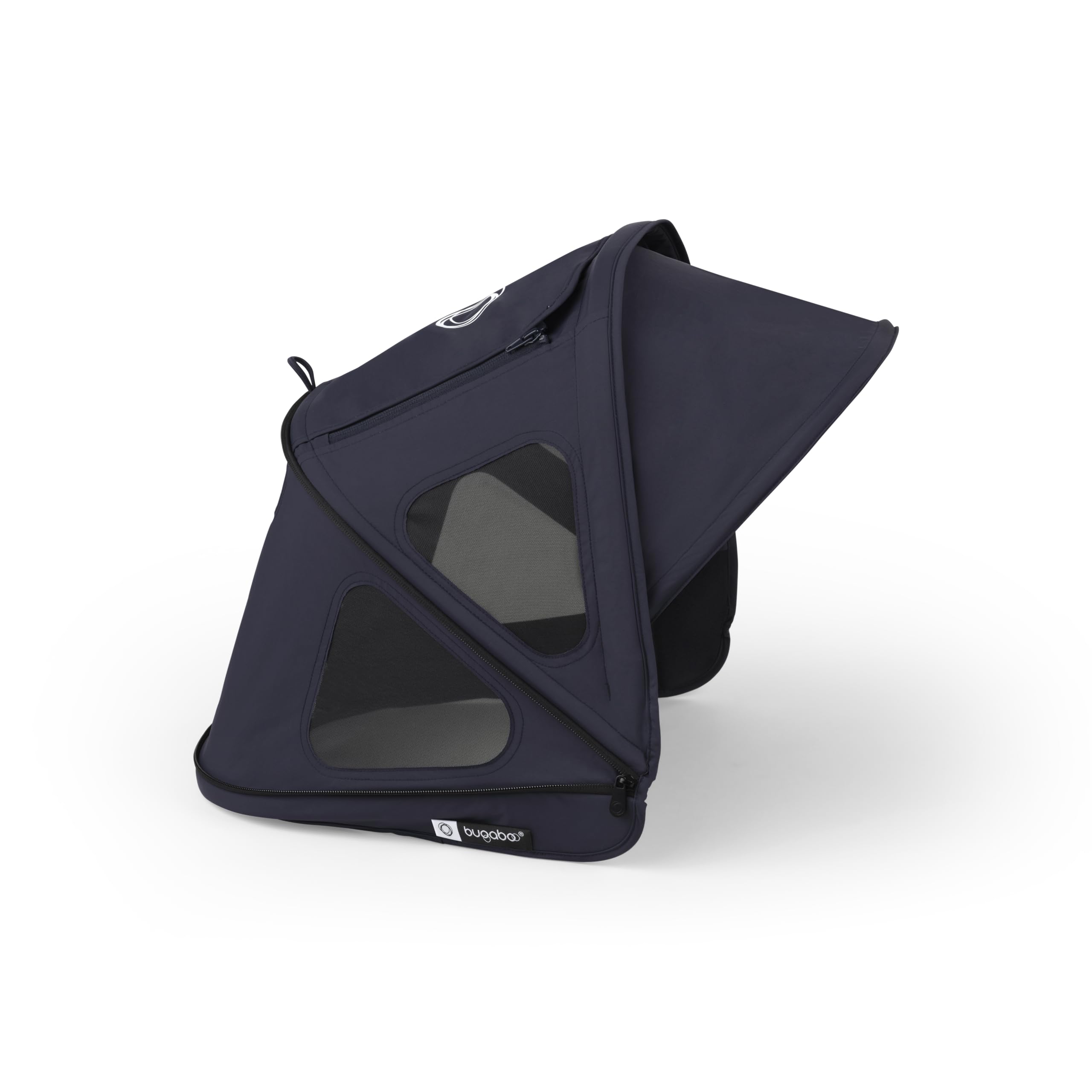 Bugaboo Dragonfly Breezy Sun Canopy Stroller Accessory with UPF 50+ Sun Protection and Ventilation Panels, Deep Indigo