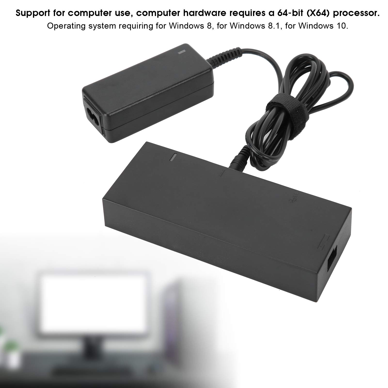 Demeras Adaptateur Kinect pour One S/ One X Adaptateur Secteur 8/8.1/10 Kit de développement PC(Prise UE)