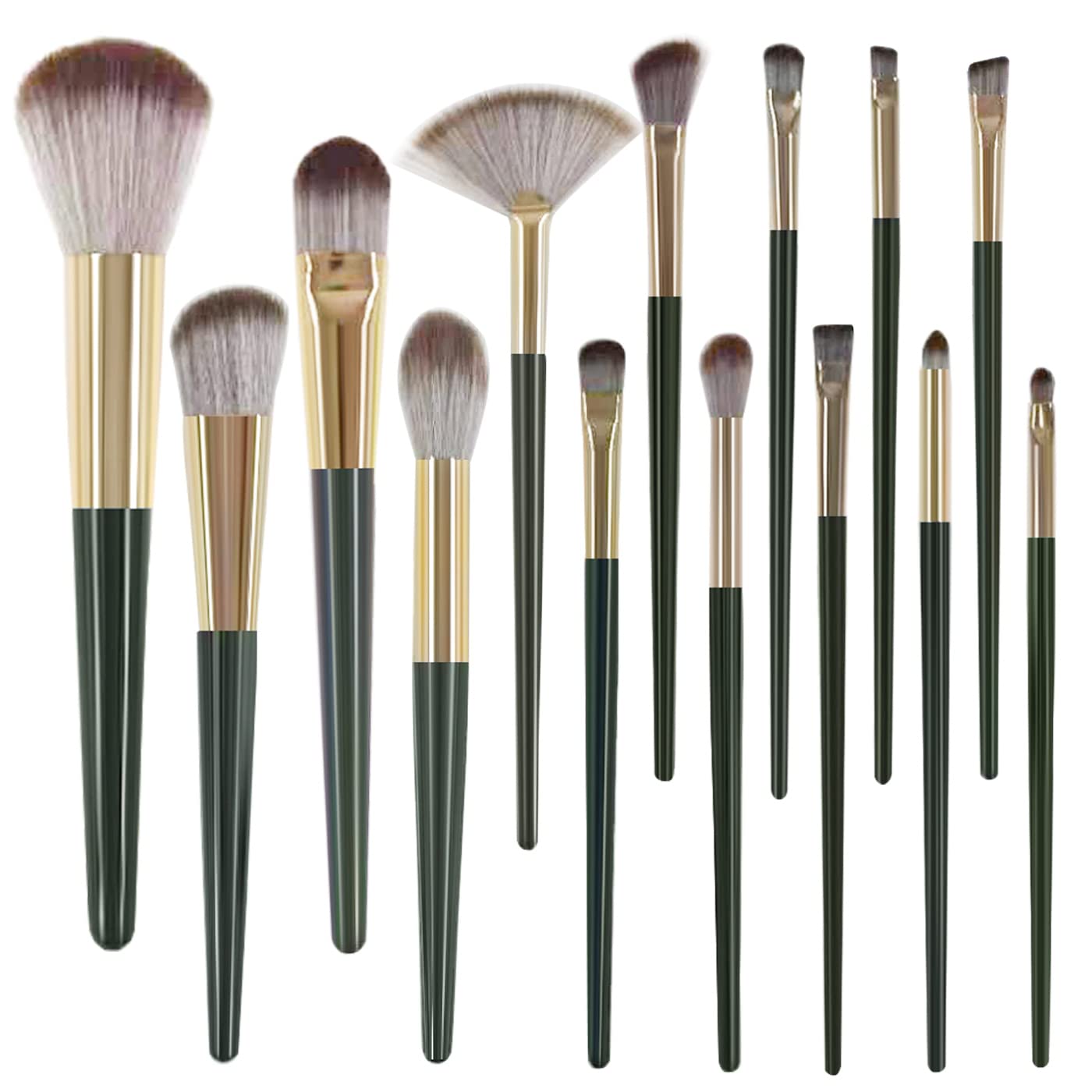 Makeup Brushes ZHIYE 14 Pcs Make Up Brushes Professional Make Up Makeup Brush Set Not Include