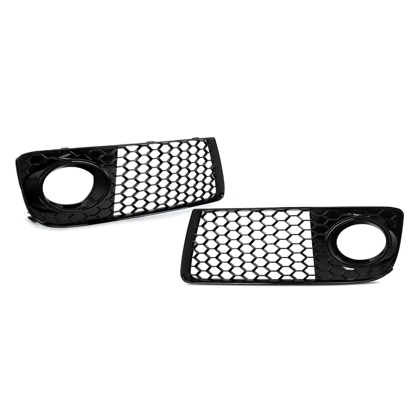 Parrilla parachoques delantera de panal negra para TT Coupé y Convertible 2011 a 2014 8