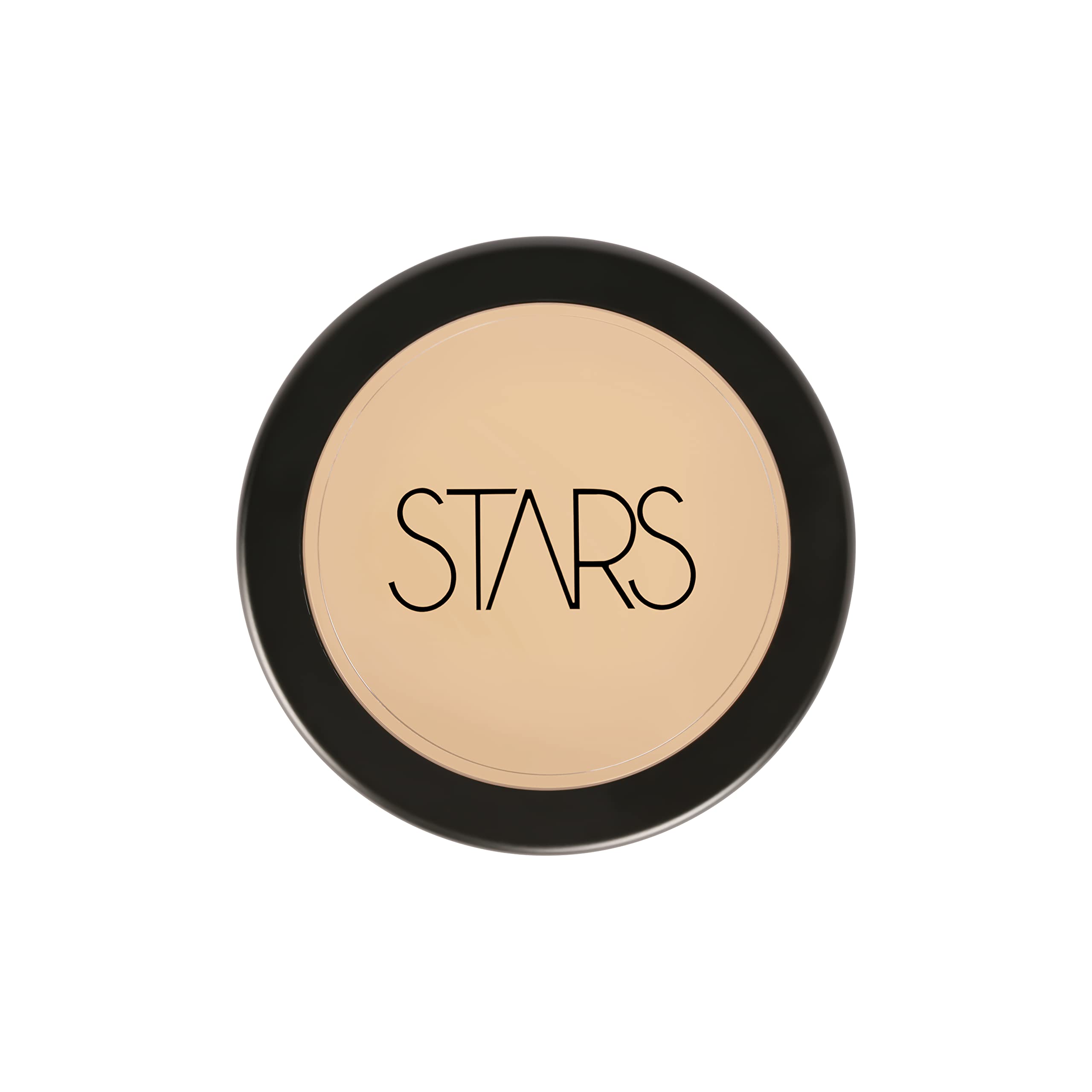 STARS COSMETICS Makeup Foundation Matte Finish Cream Personal & Professional, Light Weight, Waterproof & Long Lasting, Full Coverage Face For All Skin Types for Women & Girls 8g (IVORY)