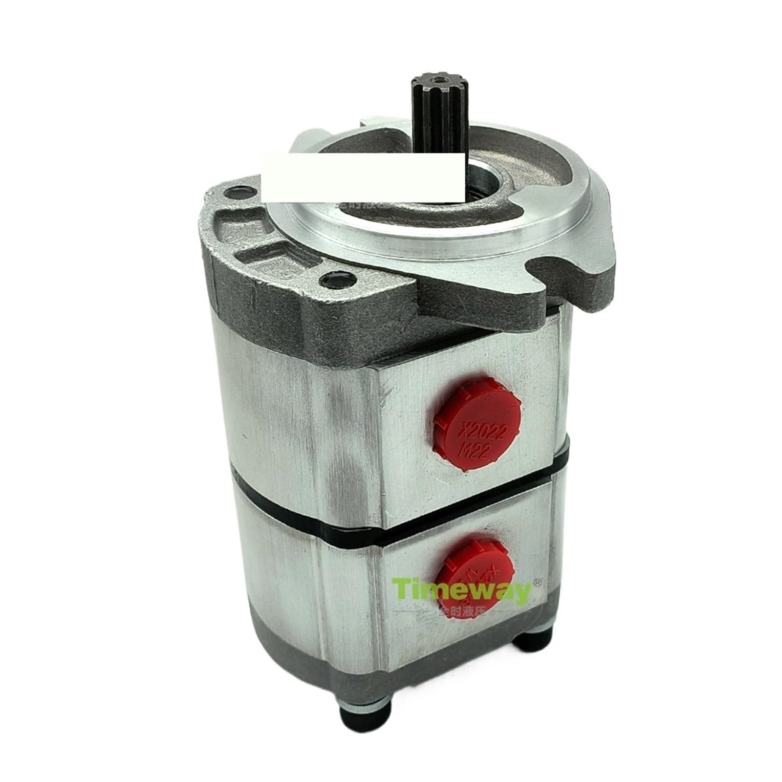 Cnxbsmlstw Pgp51066glp 1Pcs Hydraulic Gear Pump Double Pump 1 Inlet 2 Outlet Ports(Pgp51066glp)