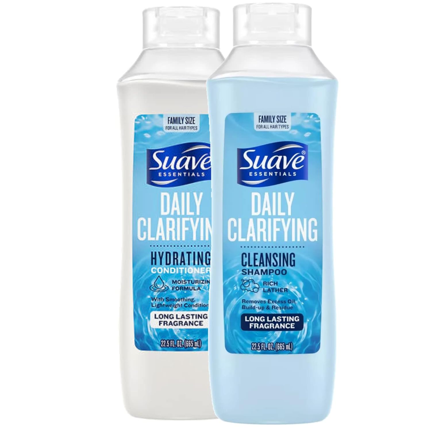 Suave Essentials Daily Clarifying Shampoo and Conditioner