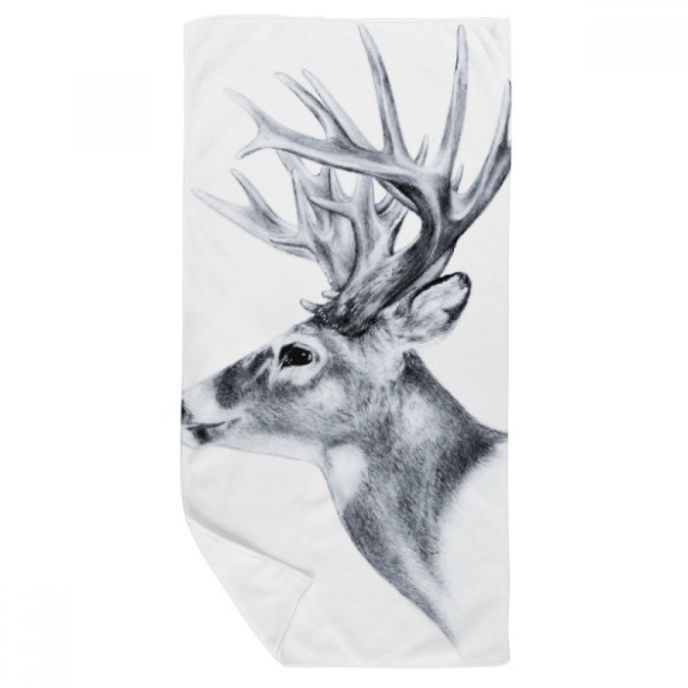 Serviette de bain cerf absorbante fini les irritations de la peau