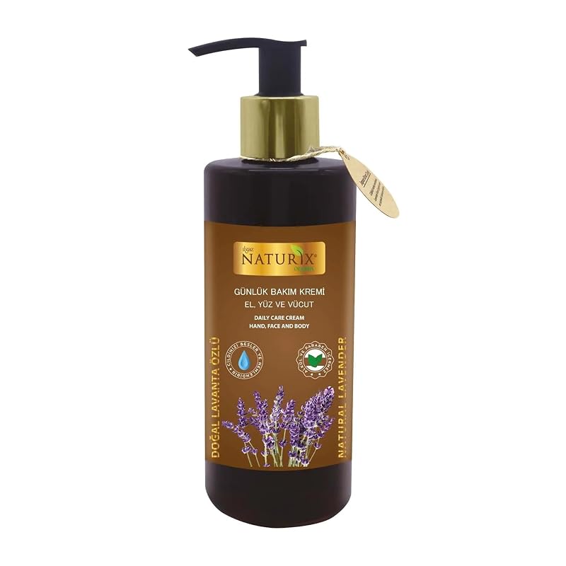 Creme de vitamina para mãos, rosto e corpo LIMOPA com fragrância de lavanda, 240 mL