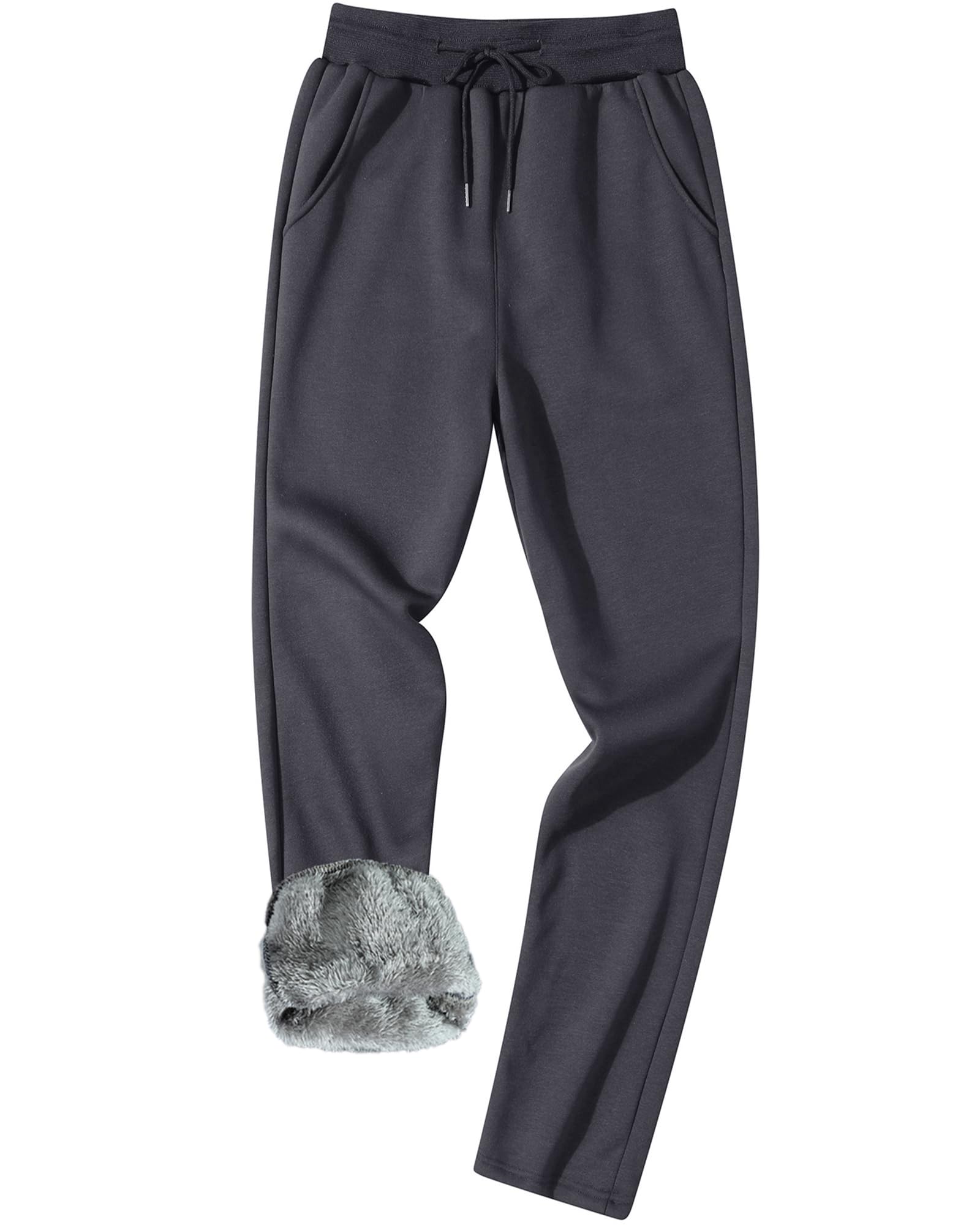 Pantalones de forro polar de invierno GXAMOY para hombre,