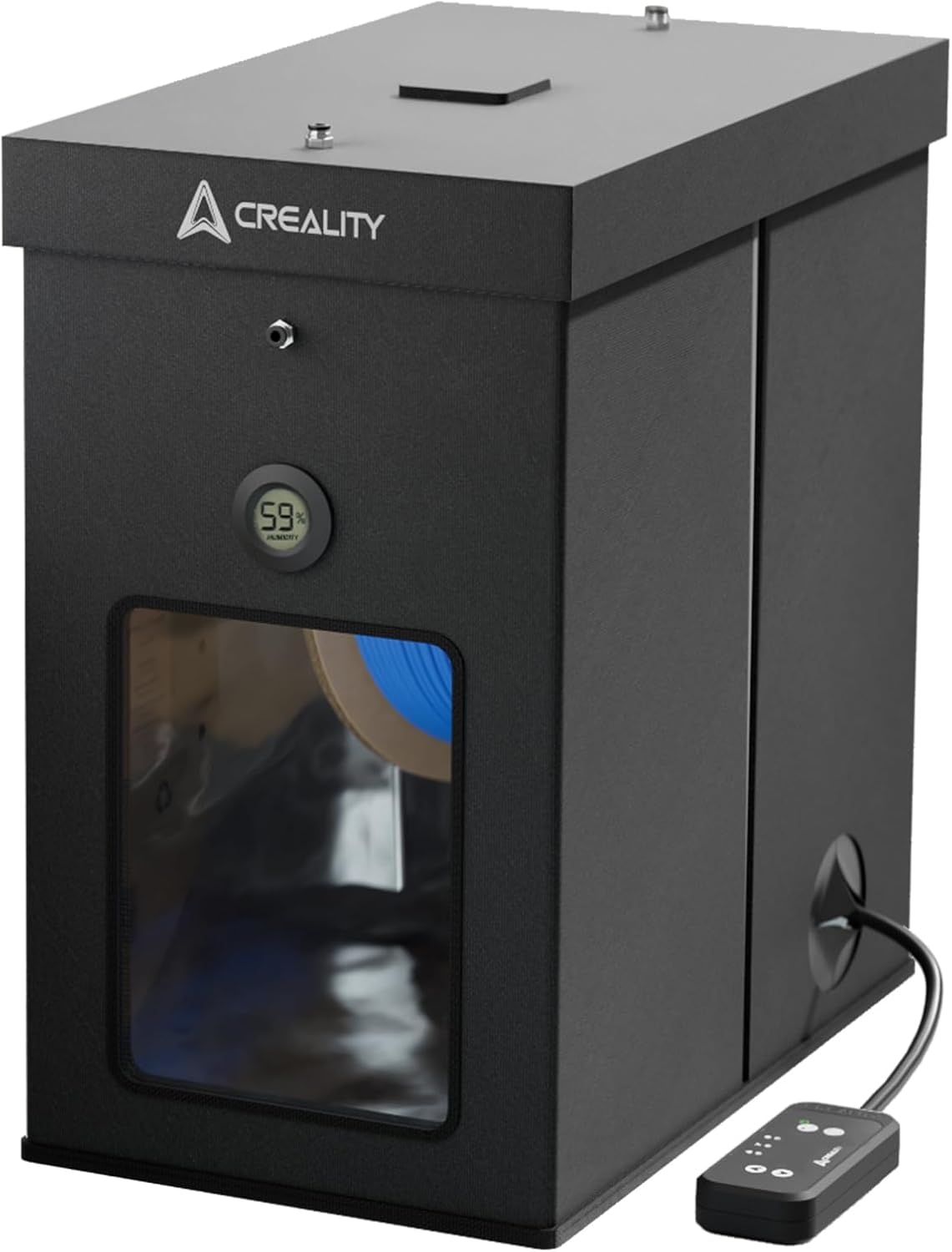 Creality Multi-Kilo 3D Printer Filament Dryer Box, Large Capacity Fits 1kg/2kg/3kg/5kg Spools Storage Box, Fast Heating to 70°C, Detachable Chamber Heater, Moisture-Proof for PLA PETG ABS TPU Nylon