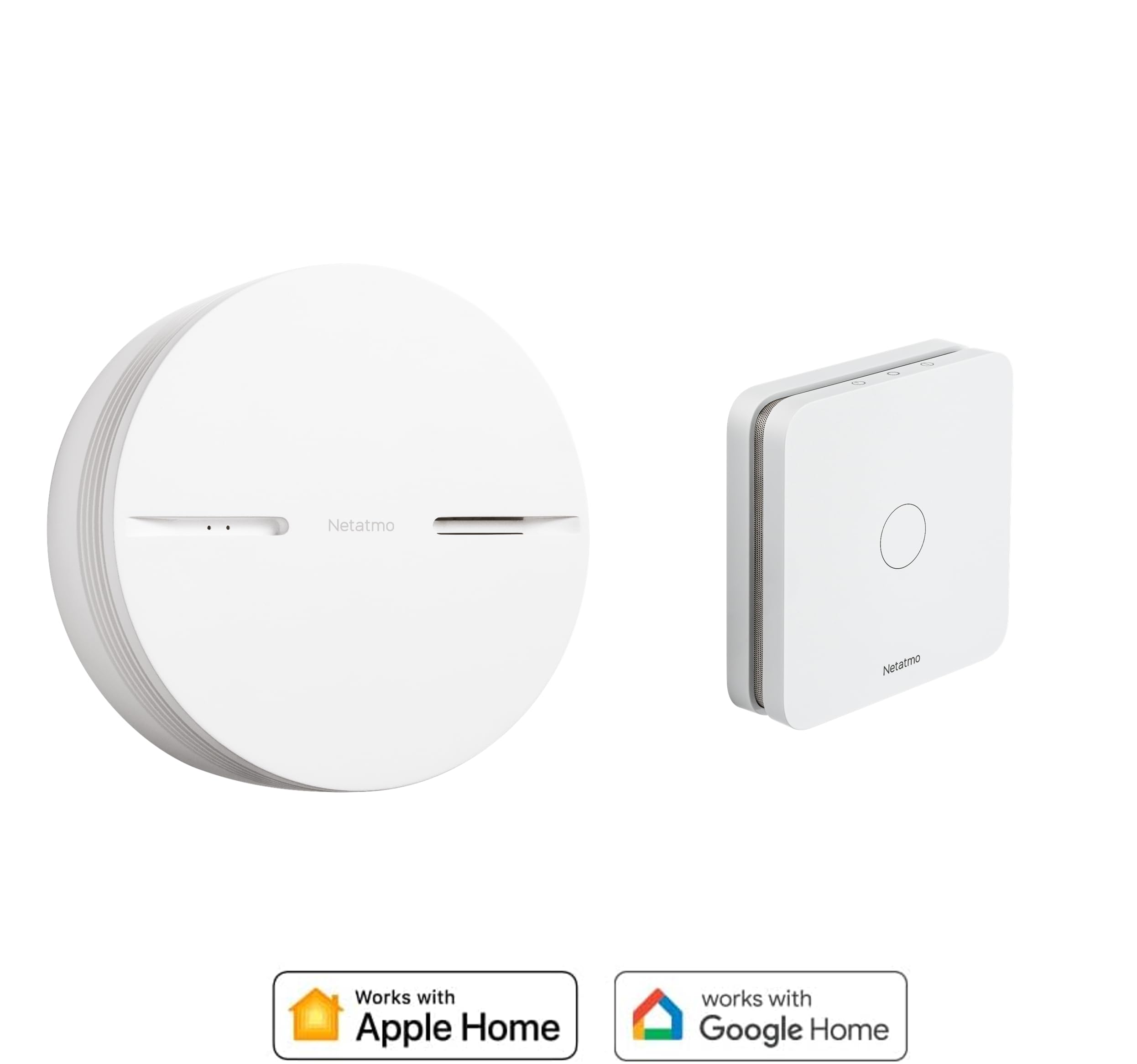 Netatmo UK NCO-UK - Alarma Inteligente de monóxido de Carbono, Color Blanco