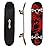 ChromeWheels 31 inch Skateboard Double Kick Skate Board Cruiser Longboard 8 Layer Maple Deck Skateboards for Kids and Beginners