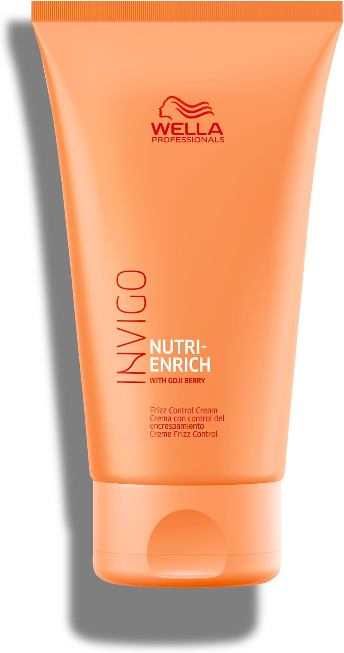 Invigo Nutri-Enrich Frizz Control Cream with Goji Berry | For Dry or Stressed Hair | Deep Nourishment, Smoothness & Anti-Frizz Styling Cream | 5.07 oz