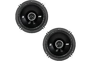 Kicker DSC650 6.5 inch Car Speakers - the Optimal Combination of Quality and Power
