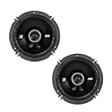 KICKER DSC650 6.5-Inch (160-165mm) Coaxial Speakers, 4-Ohm (Pair)