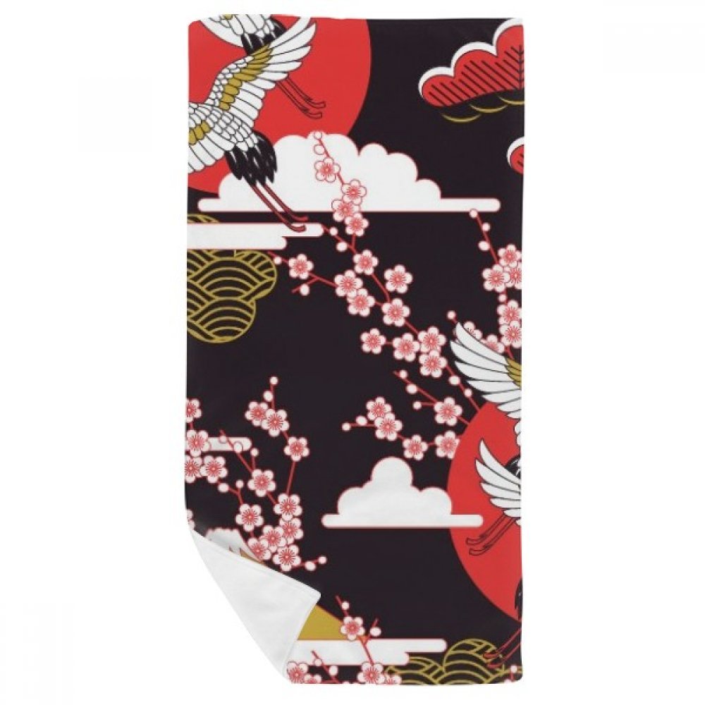 Serviette Fuji Sakura : L'accessoire bien-être pour votre spa