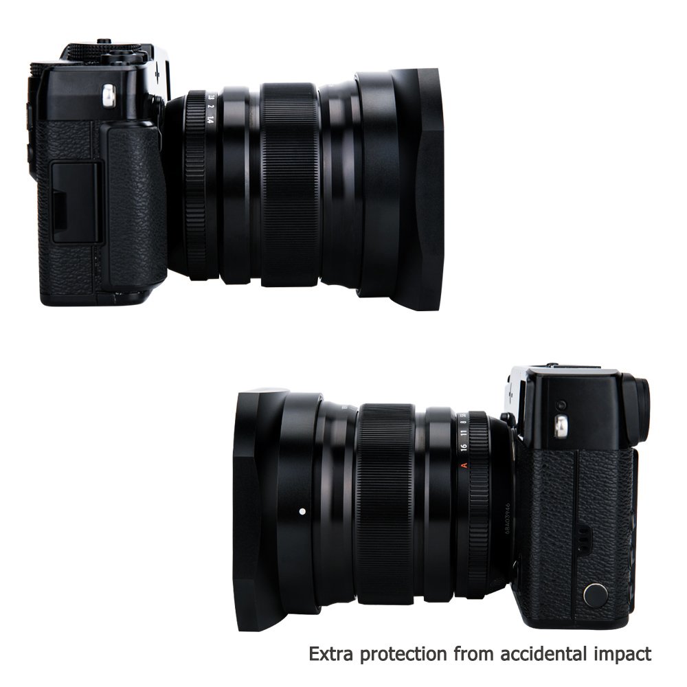 Amazon | JJCバヨネット専用メタルレンズフードfor Fuji Fujinon