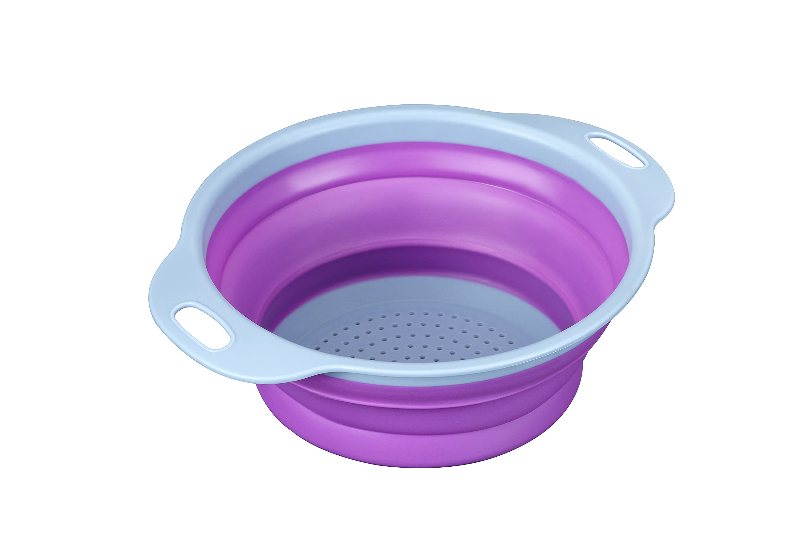 Juego de 10 coladores plegables de silicona para cocina, colador, cuenco para mezclar, tabla de cortar, tazas medidoras