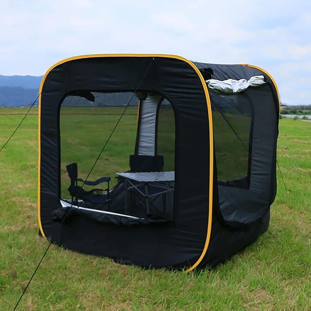 Kofferraumzelt, regendicht, freistehende Heckklappenmarkise für 4–6 Personen, SUV/LKW, Heckverlängerung, ideal für Outdoor-Camping und Strandmuschel
