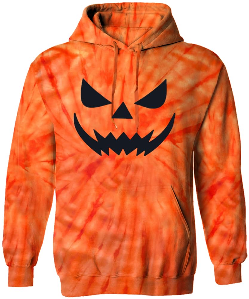 Arvilhill Men's Halloween Pumpkin Hoodies Skeleton Sweatshirts with Pocket