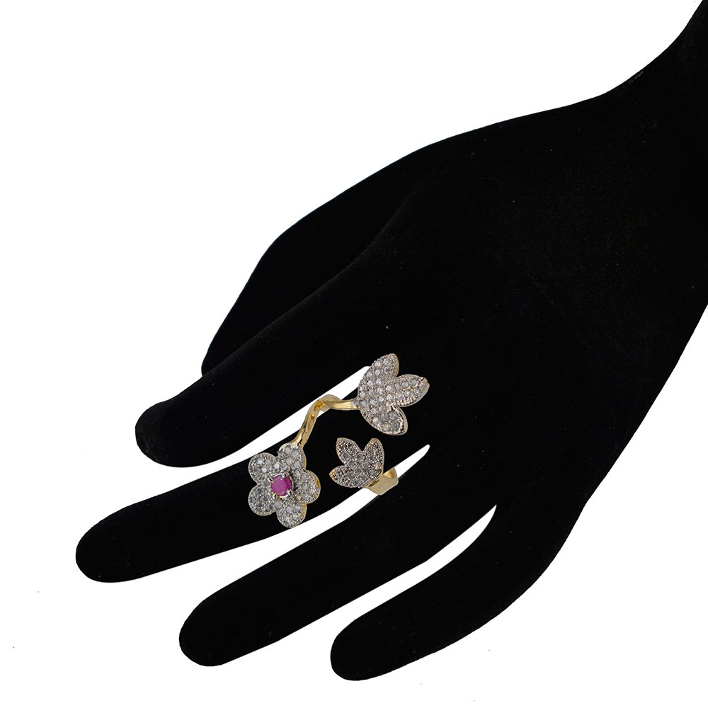 Adjustable American Diamond Rings