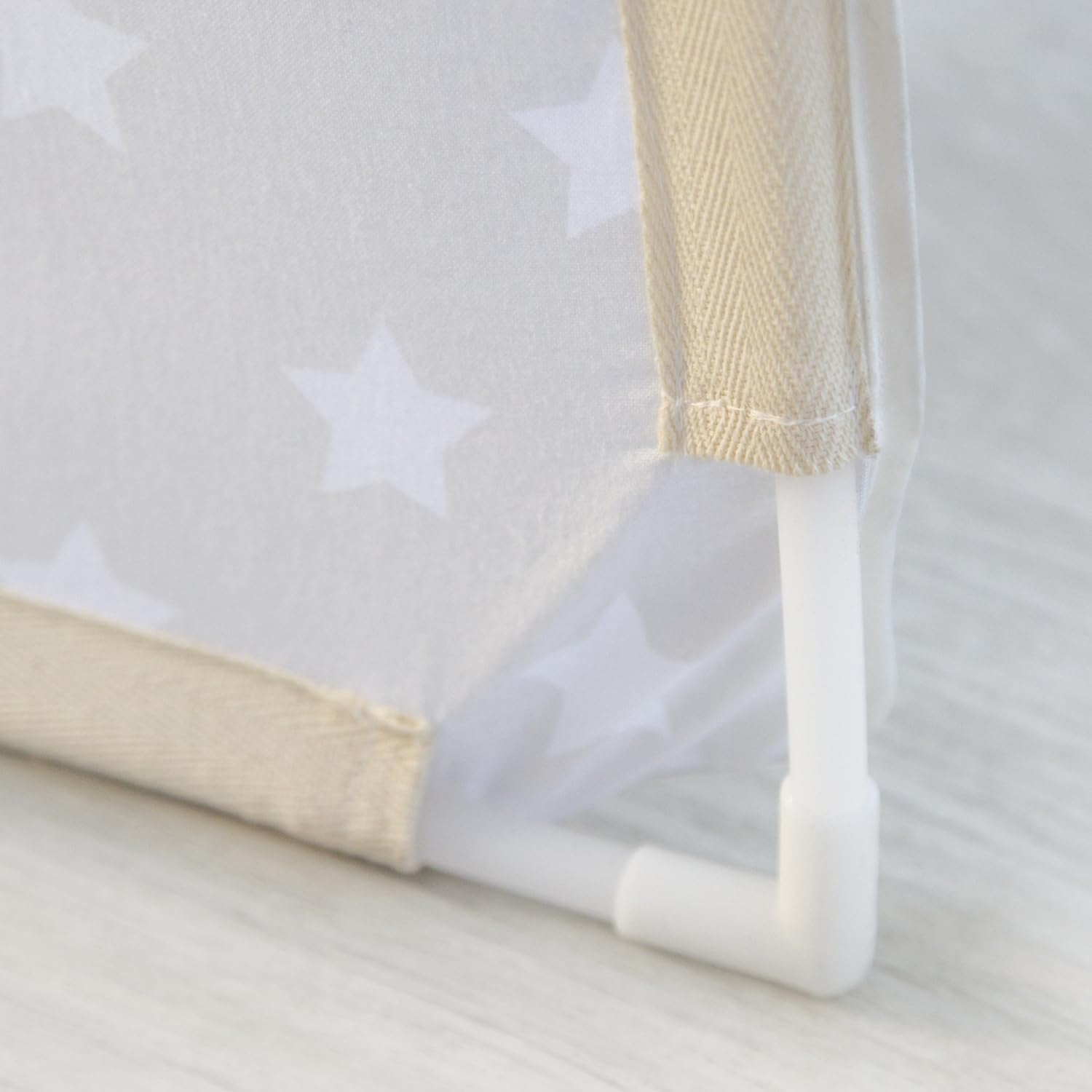 Homestyle4u Betttunnel Grau 1878