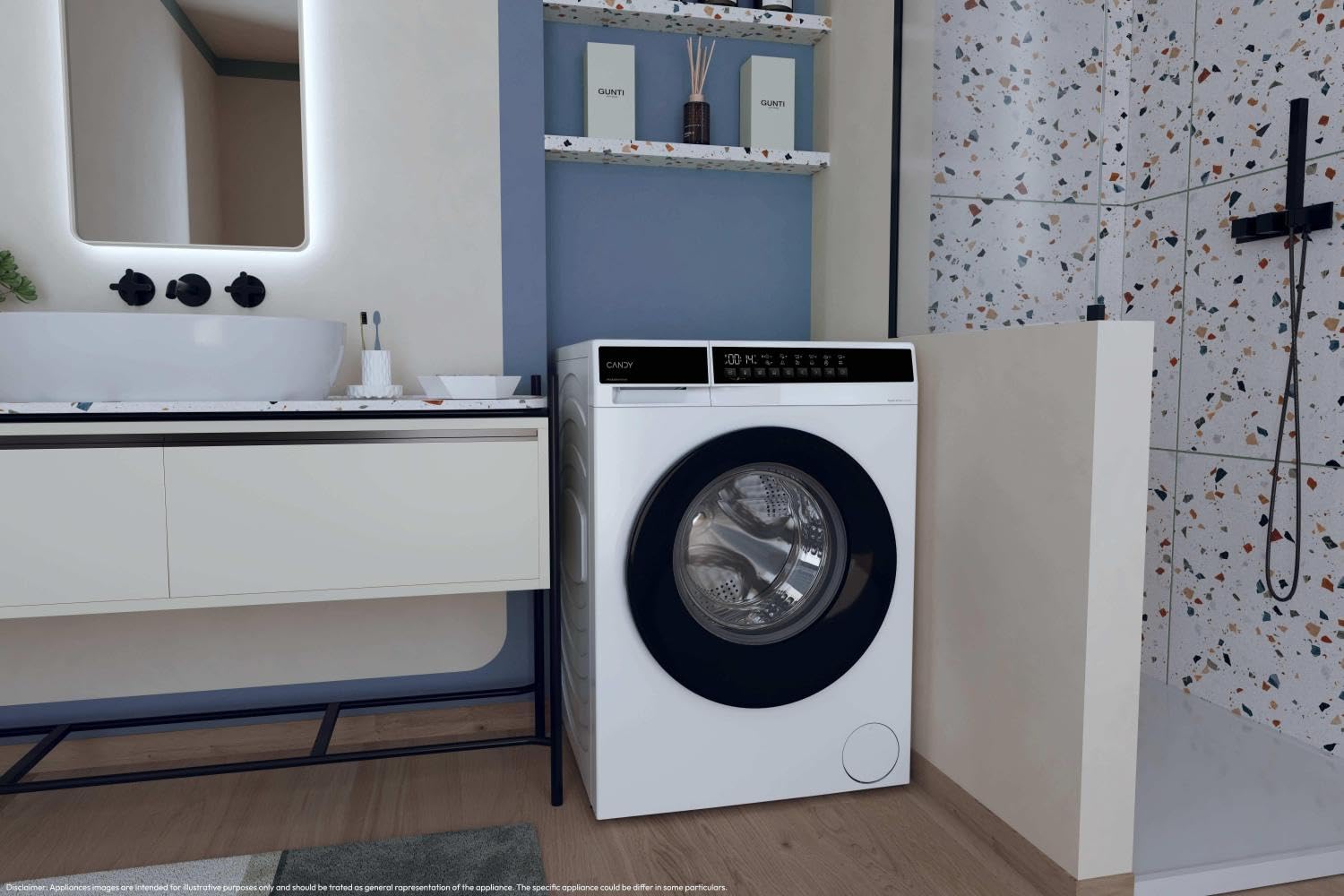 EY 210B8-S - Lavatrice 10 Kg 1200 Giri Carica Frontale Inverter Bianco Classe Energetica A
