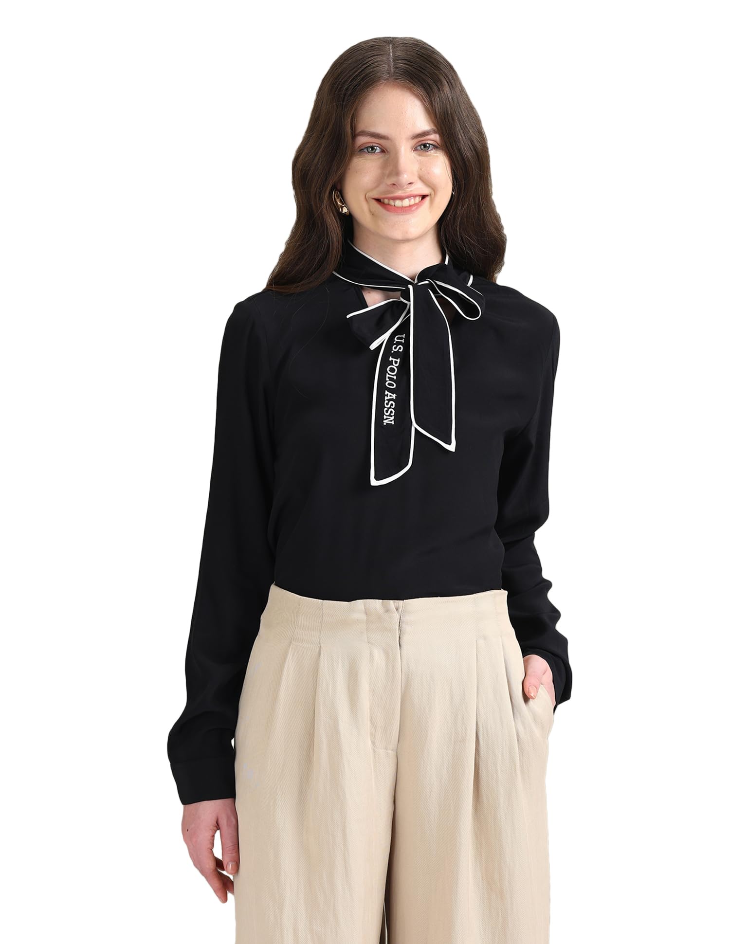 u.s. polo assn. Women's Solid Regular Fit Shirt-picture-46