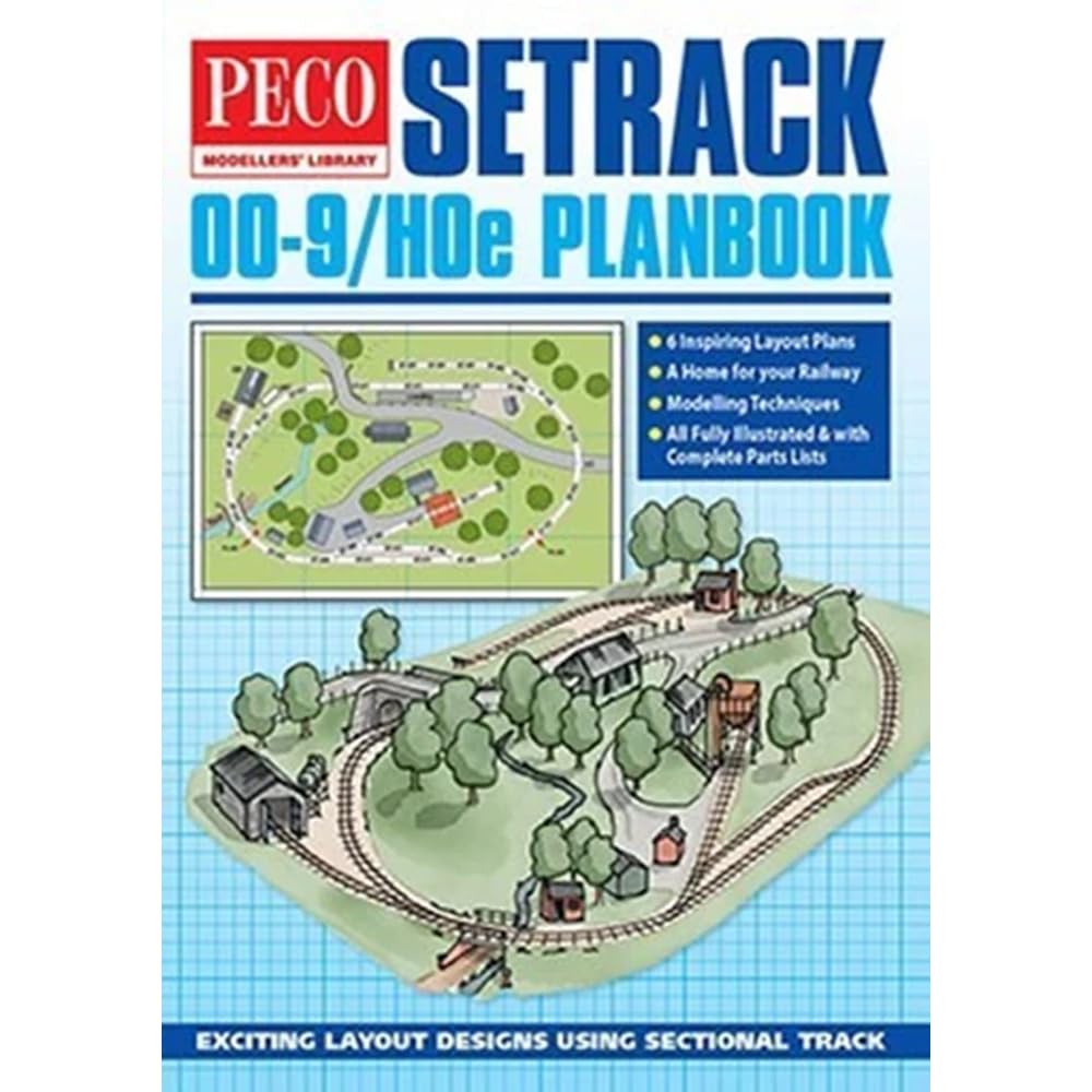 Peco Modellers Library Setrack OO9 (HOe) Planbook