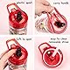 Marvel Avengers Plastikflasche mit Strohhalm BPA-frei 580ml Schule Wasserflasche für Jungen 100% auslaufsicher langlebige Superheldenflasche