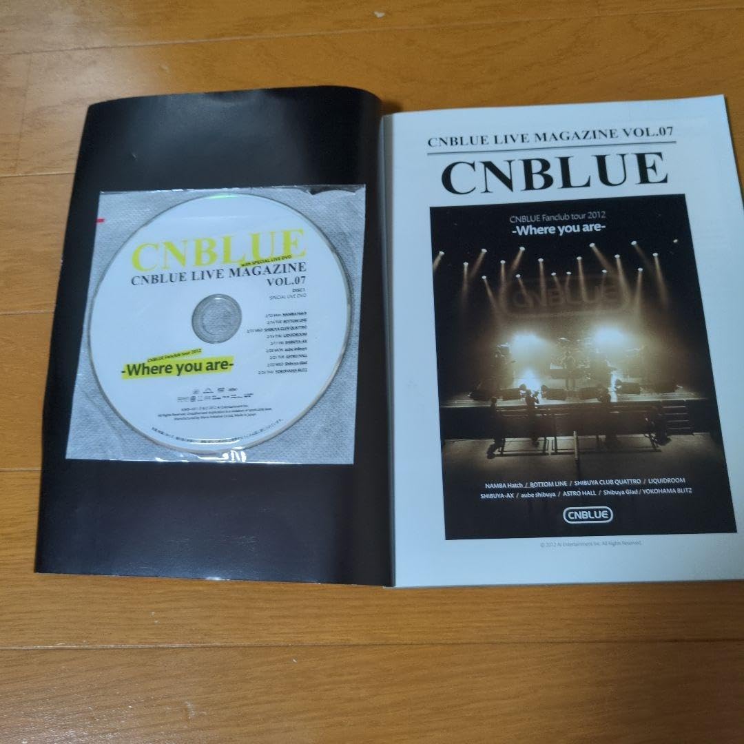 ★送無！新品！CNBLUE LIVE MAGAZINE Vol.7 [DVD] Amazon.com: CNBLUE LIVE MAGAZINE Vol.7 [DVD] : Movies & TV