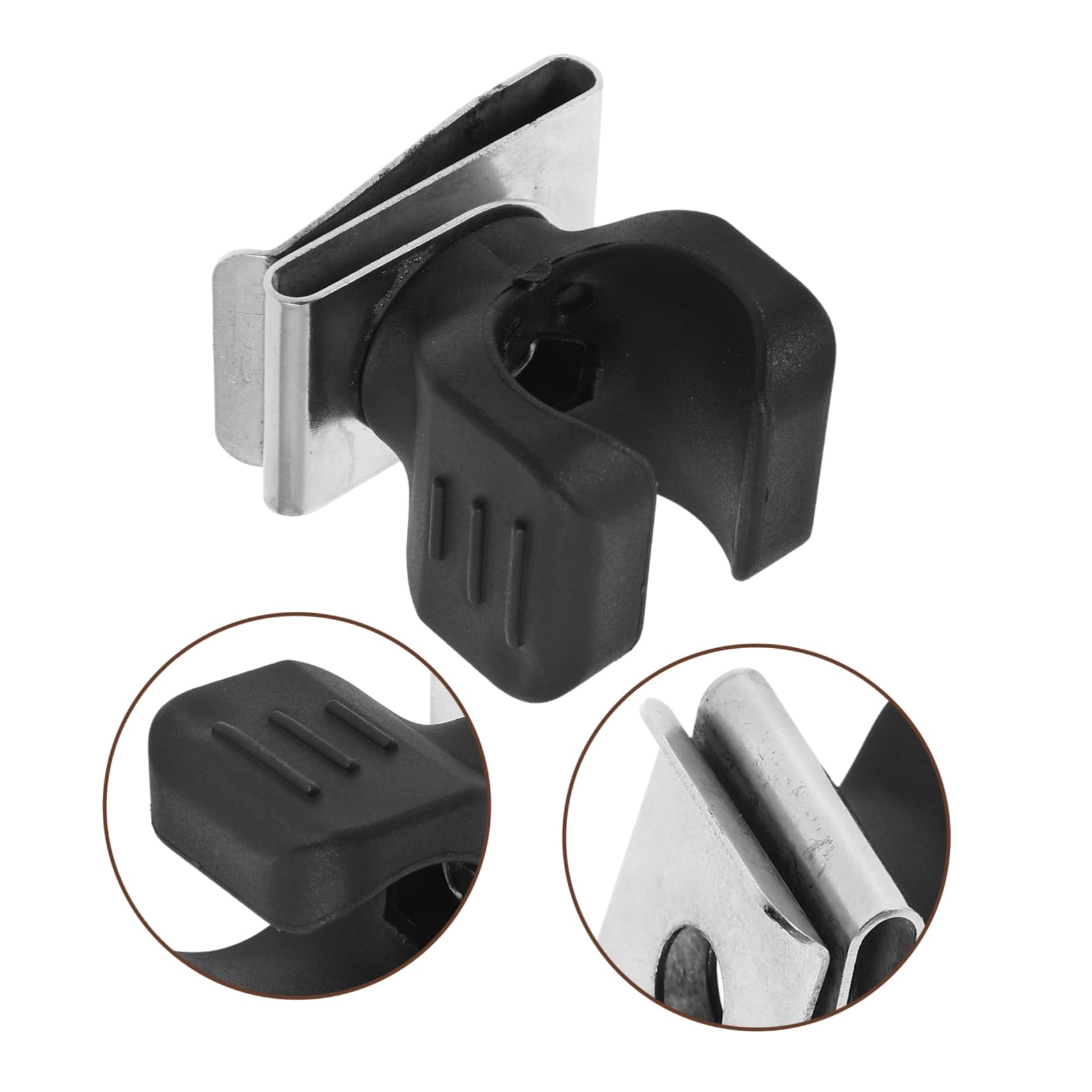 Supporto Clip Torcia Elettrica Casco Sicurezza 20-27 Mm, Accessorio Elmetti Fissaggio Sicuro