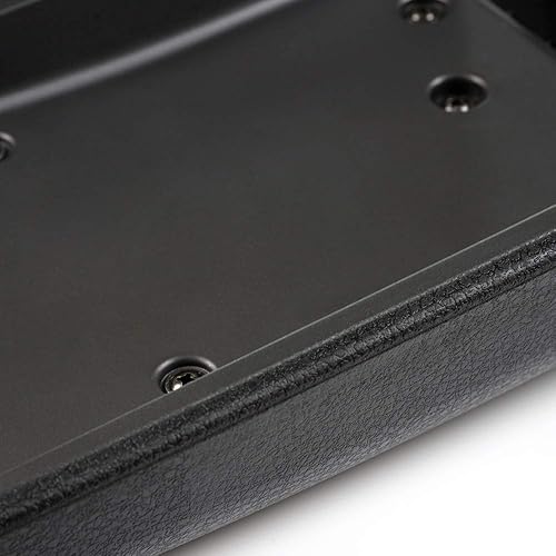 Miniatura 8 de VRracing Compatible con Trailblazer, Envoy, Ascender Consola Tapa (Negro)