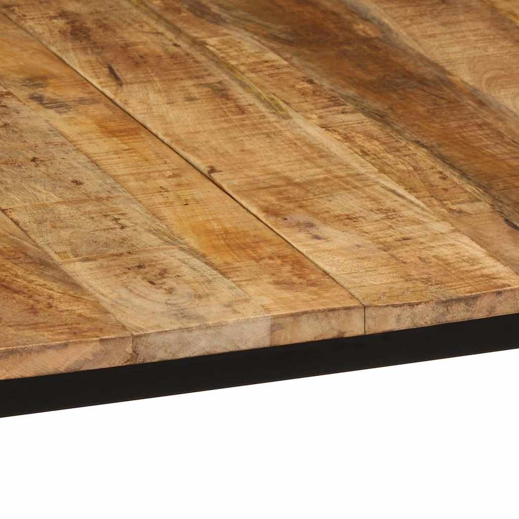 Stół do jadalni z litego drewna mango 140 x 70 x 75 cm ze strukturą