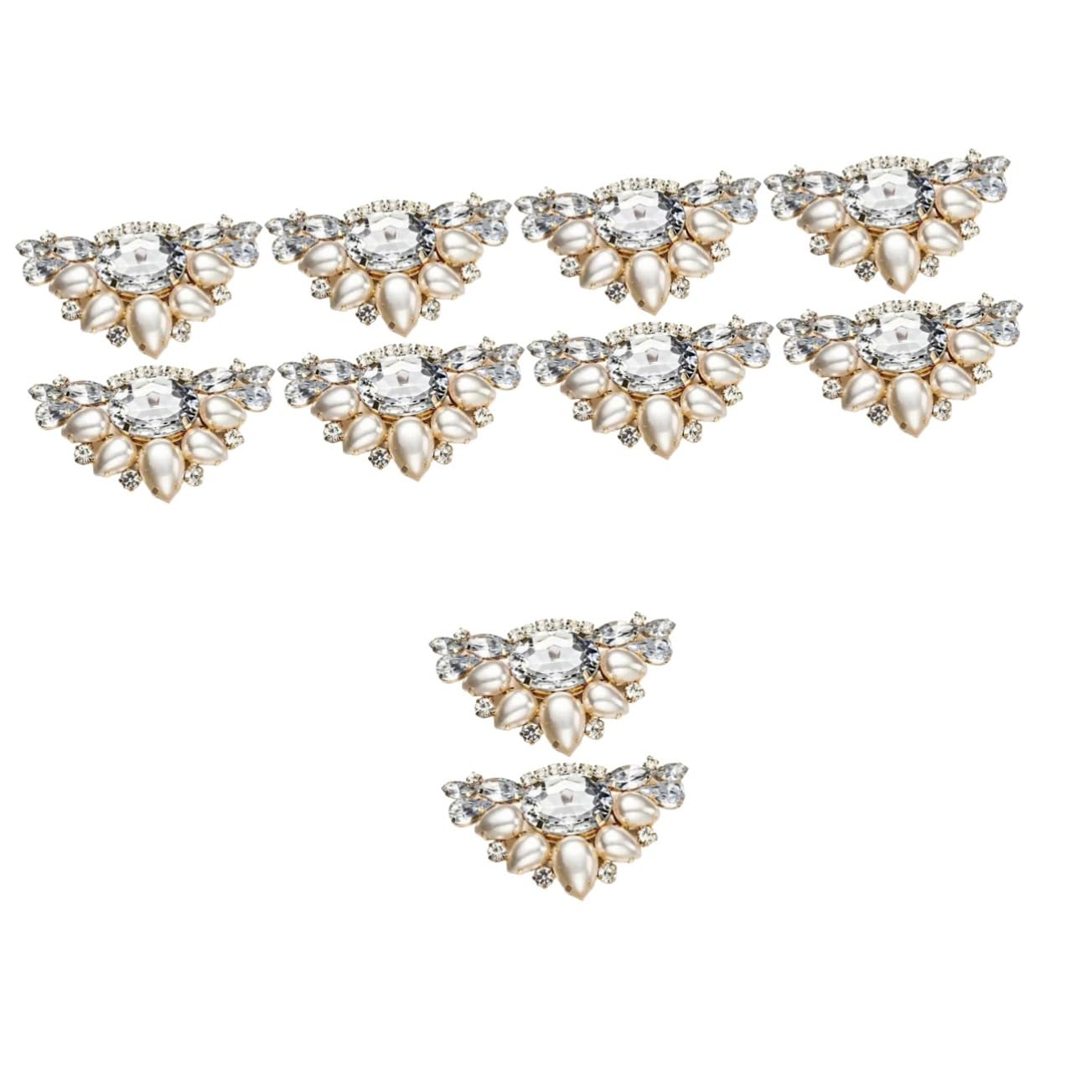 5paia Shoe Clips Decorativi Per Sposa Applicazioni Strass Per Scarpe Accessori Eleganti Per Cerimonie Adatti Per Matrimonio Prom e Occasioni Speciali