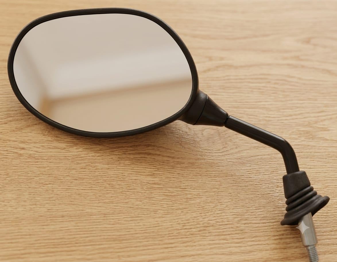 A.K REAR VIEW MIRROR FOR ACTIVA 11O/3G/4G/5G (LH) 1PC | Left Hand Side, 1 Piece, Rear View Mirror, Activa Compatible-image-45
