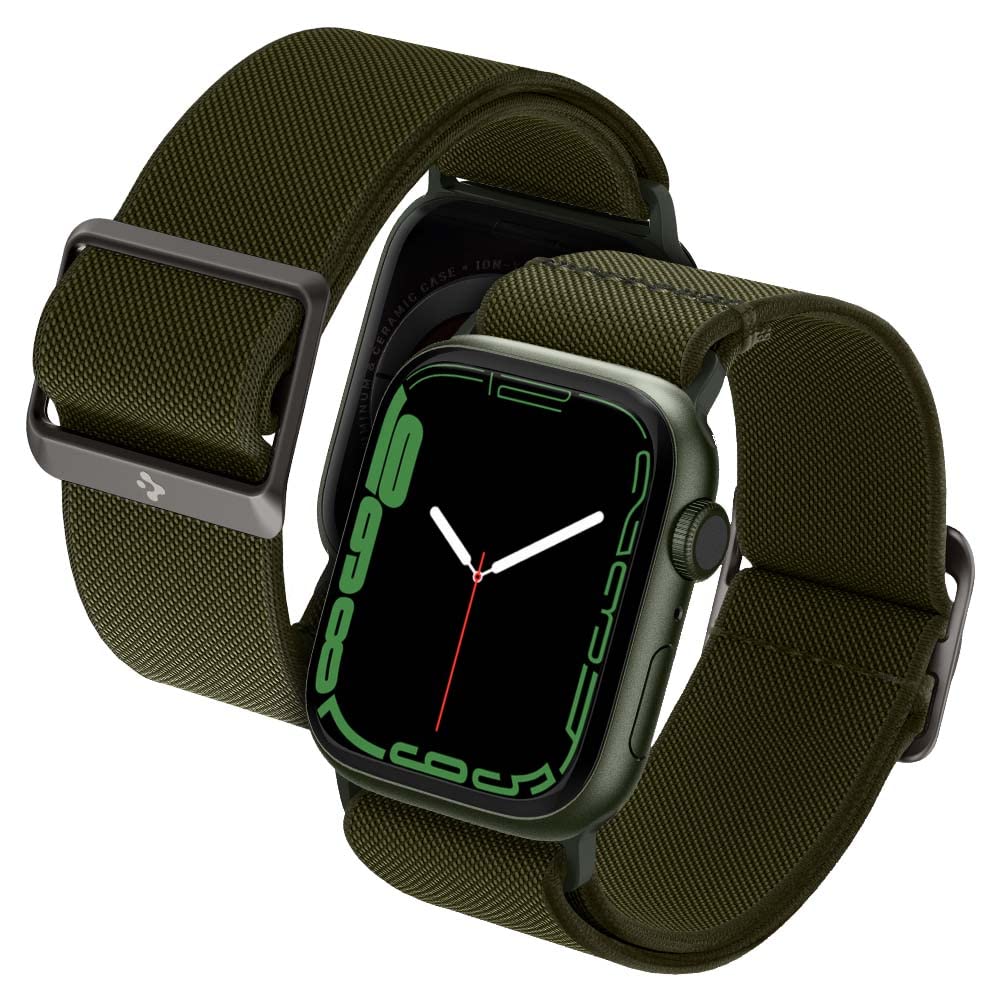 Apple Watch Ultra 2/1 49mm / Apple Watch 10 46mm Band Series 9/8/7/6/5/4/SE 45mm, 44mm Solo Loop Sport Adjustable Fabric Integrated Lightweight Quick Dry Flexible Band Watch Band Watch Band Light Fit