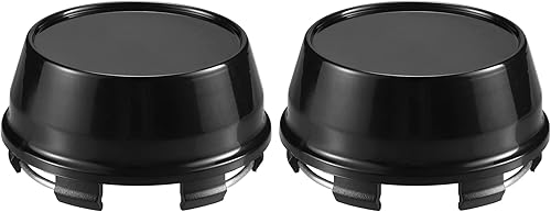 Miniatura 7 de ACROPIX 2.598 in 6 clips rueda llanta cubo central tapas negro - paquete de 4