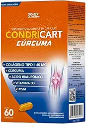 Condricart Cúrcuma 60 Caps Colágeno Tipo II + Vit D3