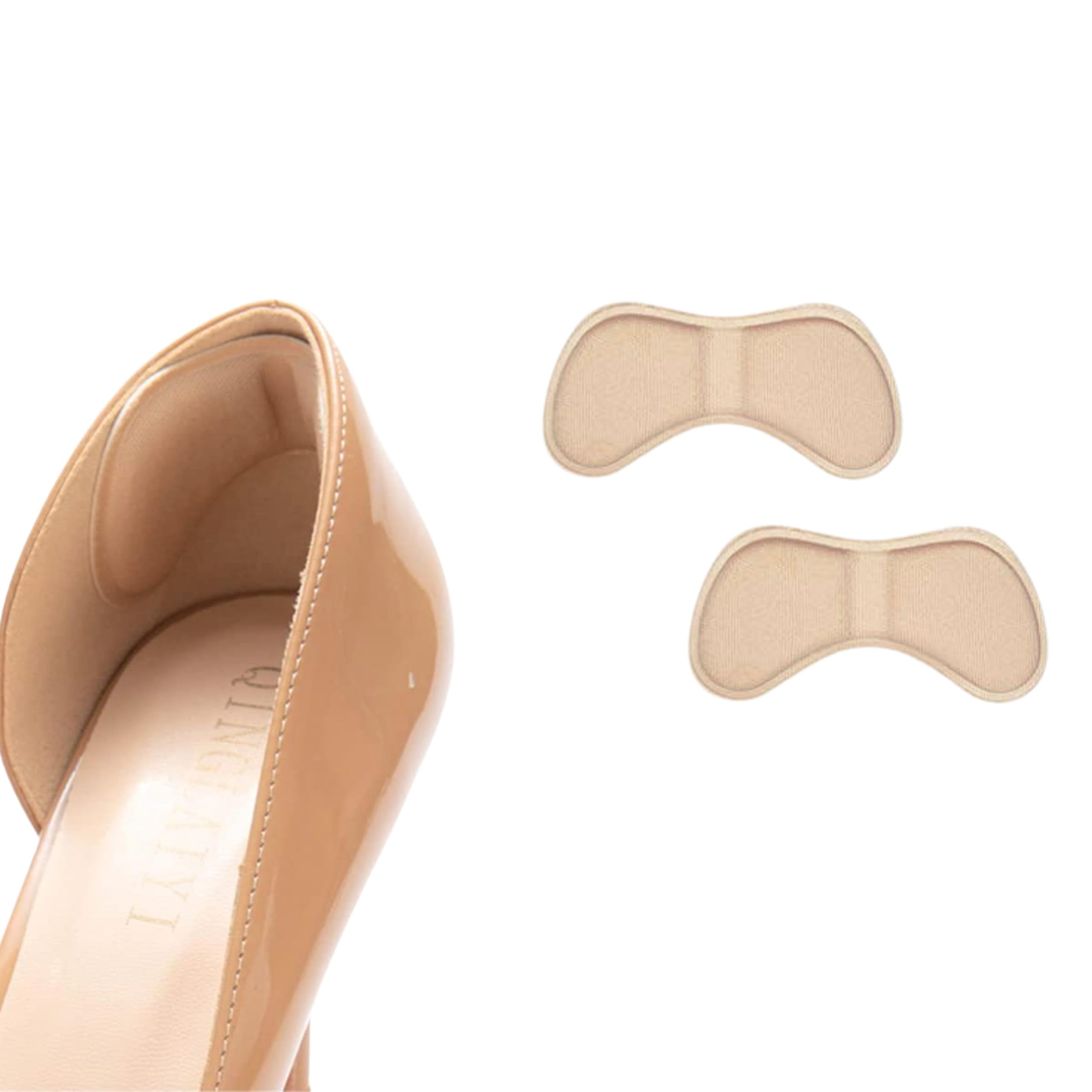 Heel Pads and Bite Protector, Soft Cushioned Pads for Foot Comfort and Protection, Reusable Inserts to Reduce Pressure, Friction, and Discomfort, Suitable for Daily-image-43