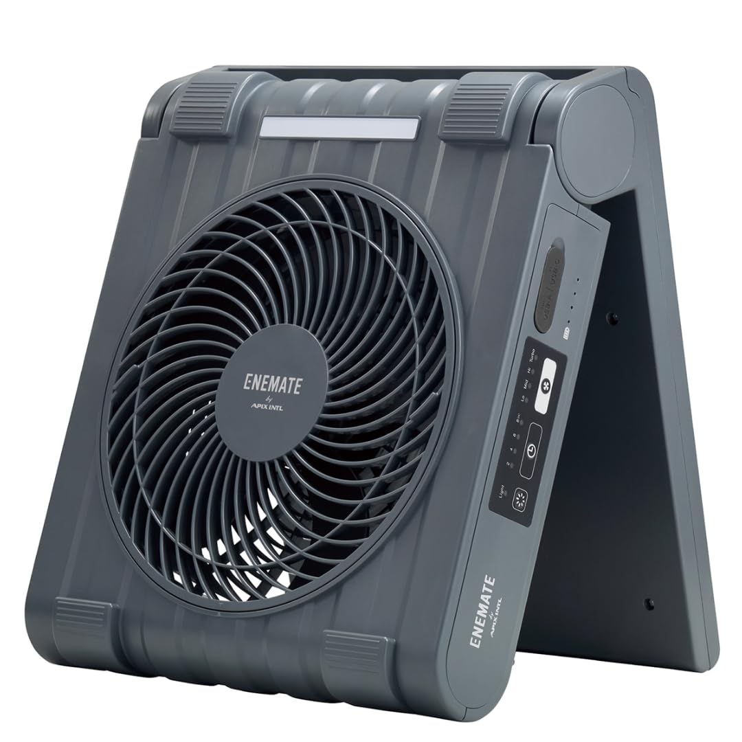 Apix - アピックス　ソーラーファン アピックス SOTOMO ソーラーパワーファン2 APF-570 APIX 扇風機