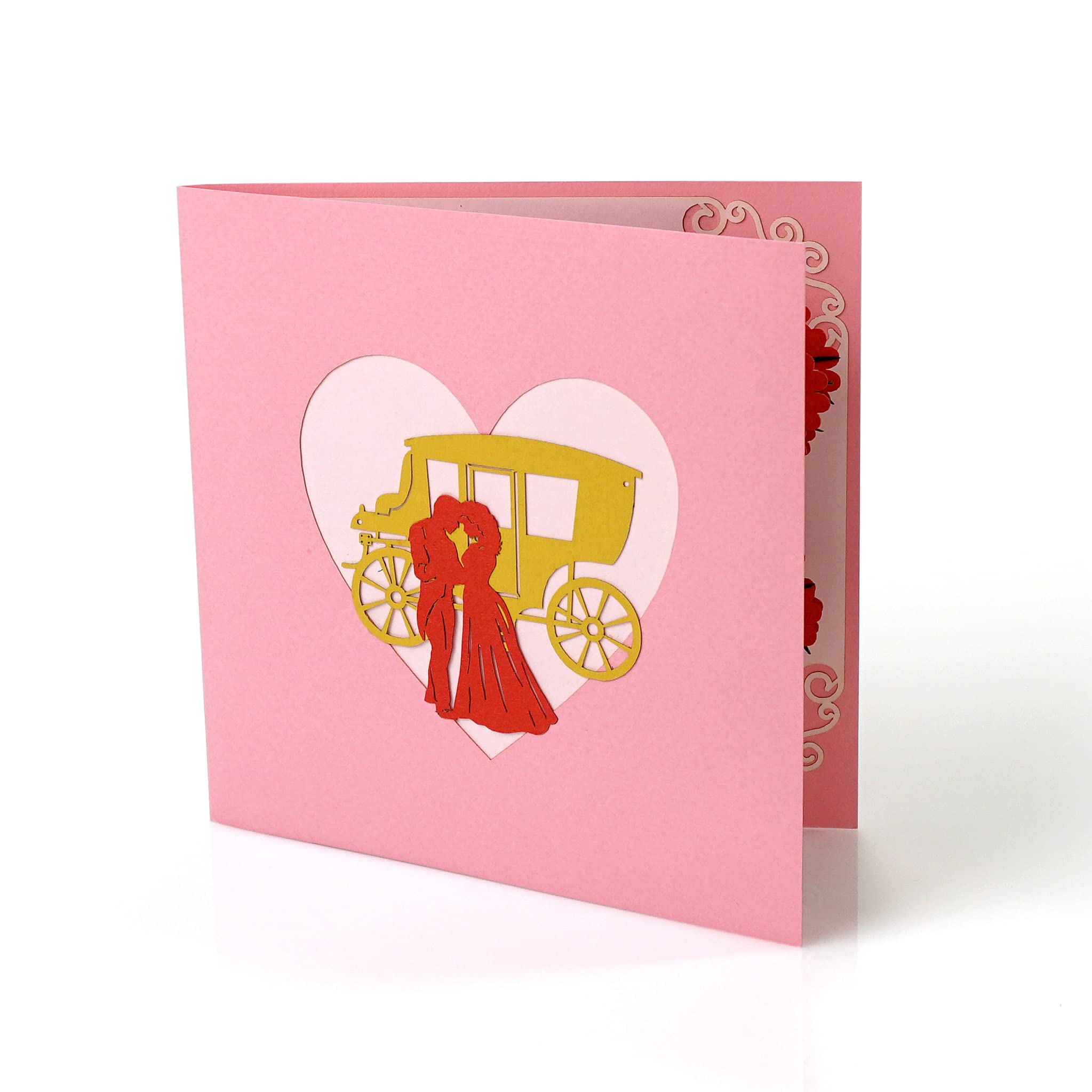 Carte Pop-up Princess Love Castle 3D. Pour Elle, Petite Amie