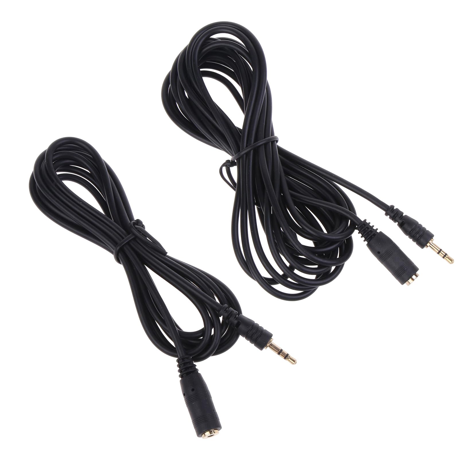 ZSYTF 150cm/300cm 2.5mm Male To Female Extension Cord AUX Cable Wire Line For 2.5mm Smartphones Headphones Headphones Male To Female Extension Cord