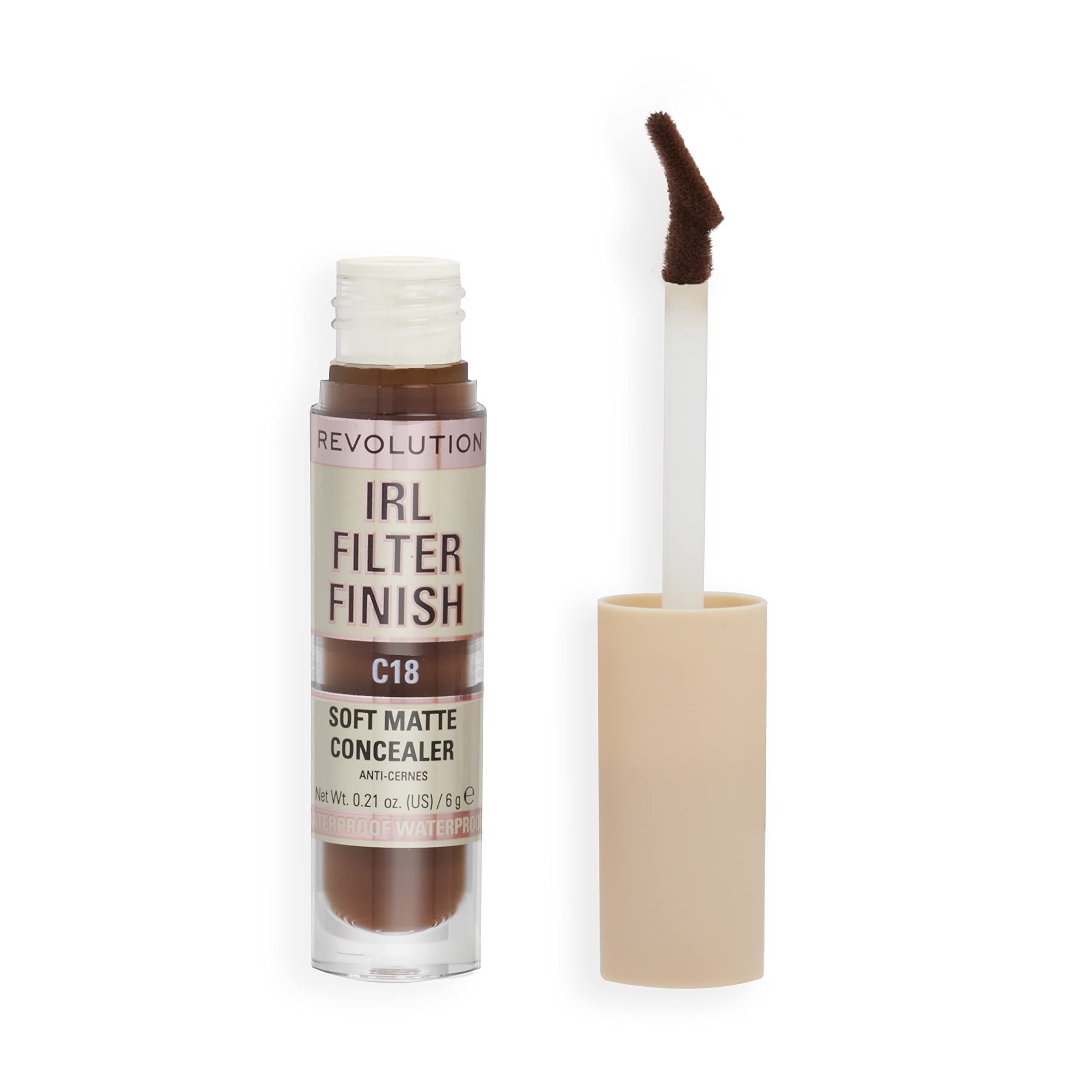 Revolution - IRL Filter Finish Concealer - C18 - 16 Hour Coverage