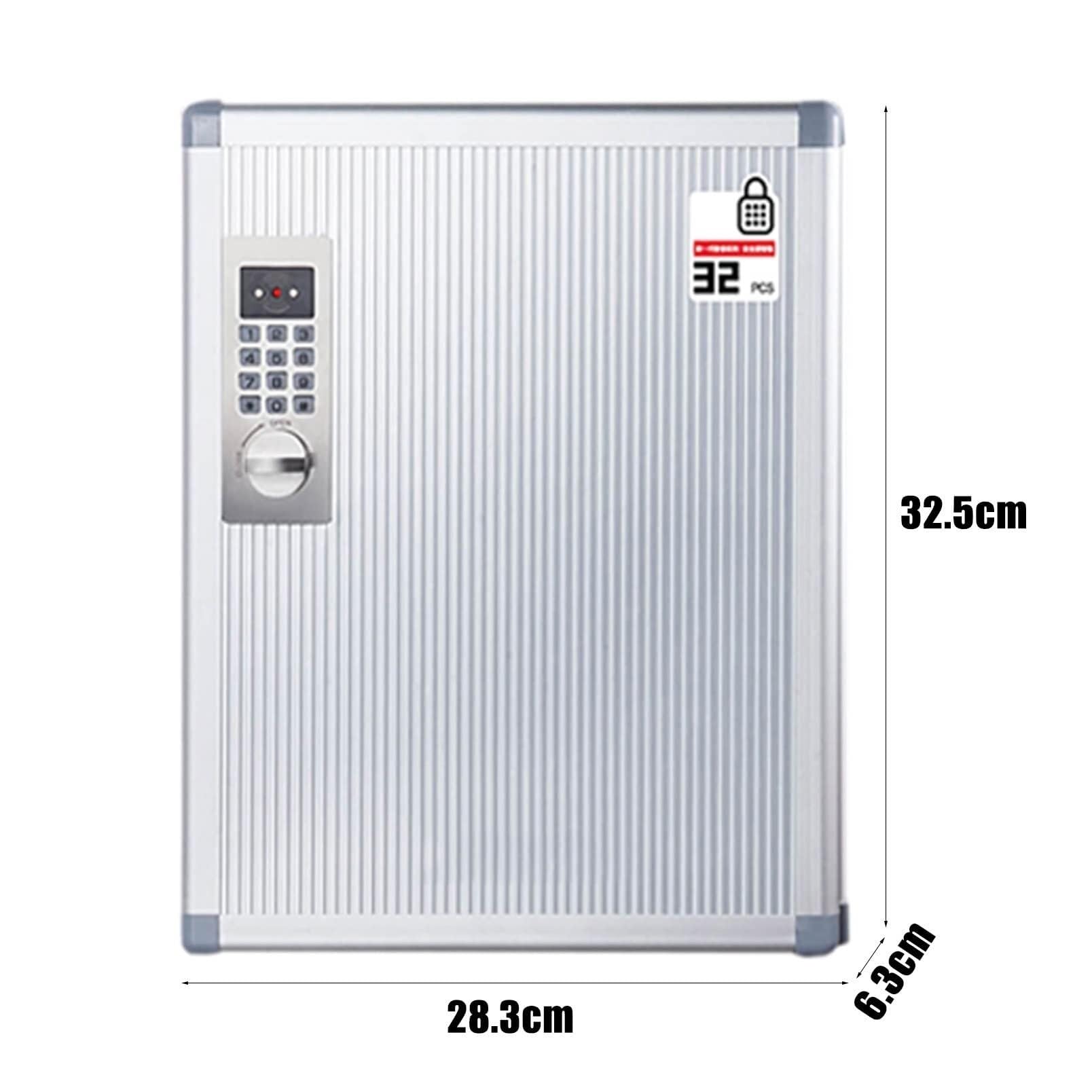 Caja fuerte de aleación de aluminio con cerradura de contraseña, ideal para hormigas inmobiliarias y seguridad mejorada del hogar