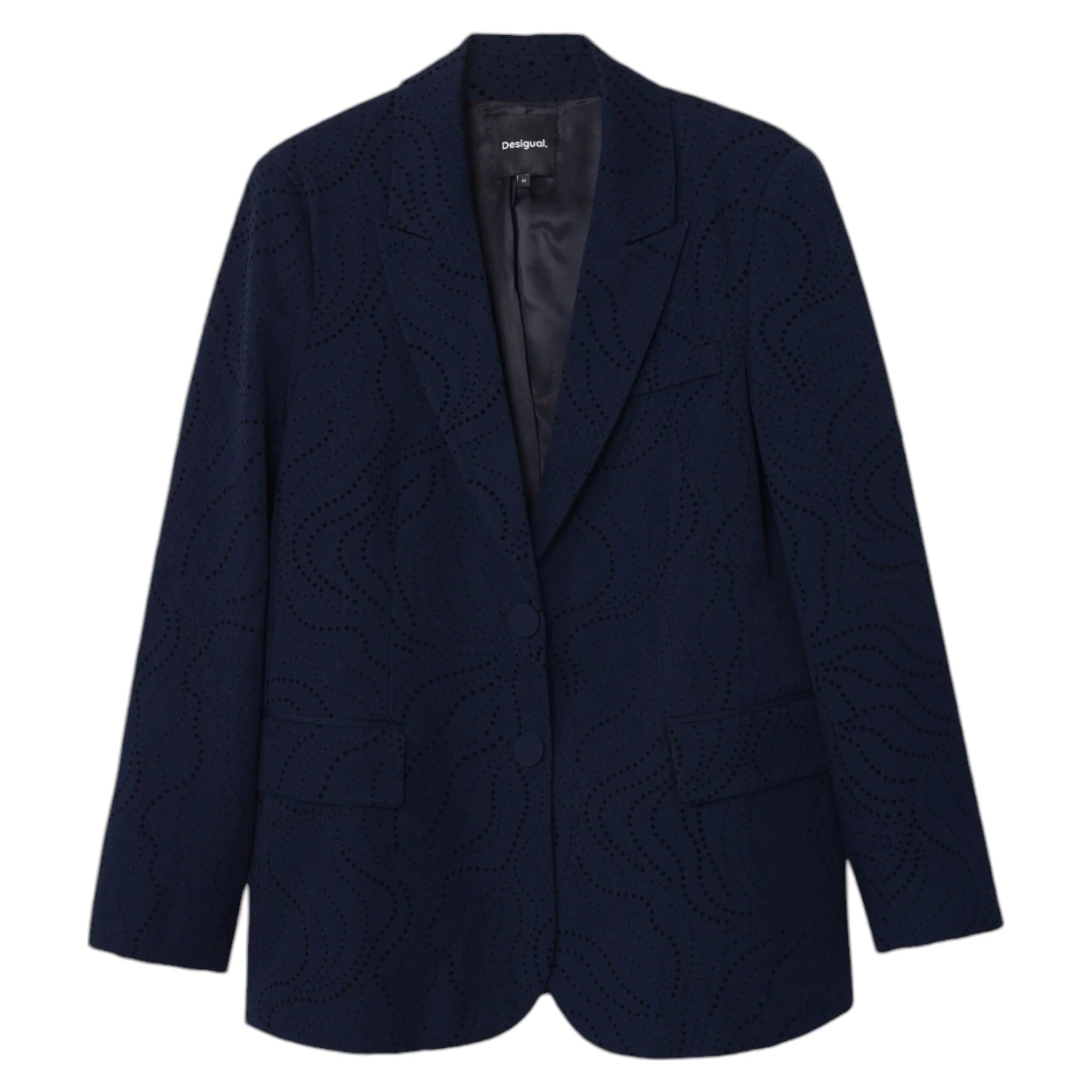 Desigual Damen Blau Ame_hamburgo, 5000 Navy, S