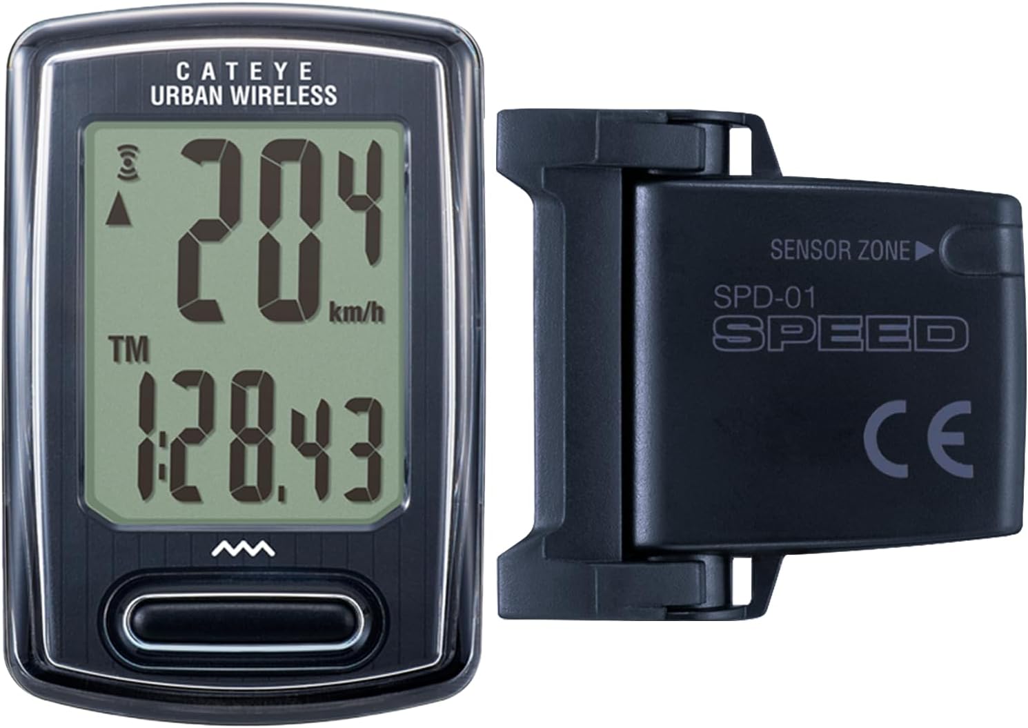 CATEYE Urban Wireless Bike Computer – Analog Speedometer