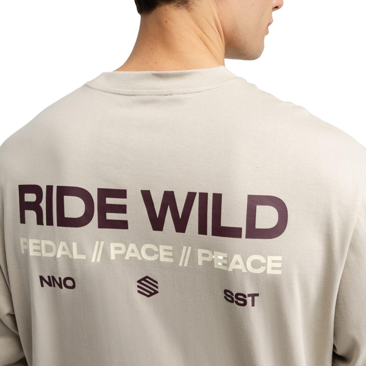 SIROKO - Langärmeliges Gravel-Shirt Rutted Green
