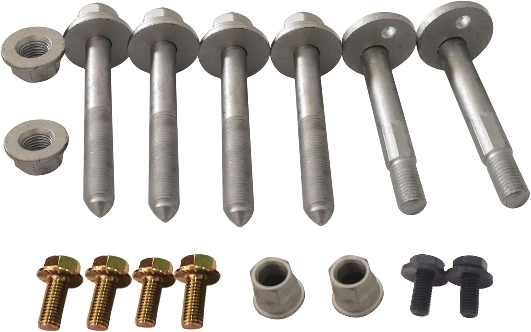 AngyMeck Rear Crossmember Subframe Bolt Kit For 2007-2017 Jeep Compass Patriot Dodge Caliber 68211932AB