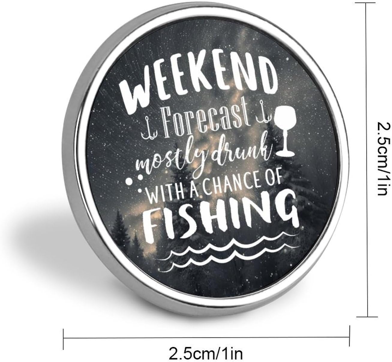 Enamel Pins Pieces Weekend Forecast Mostly Drunk Pins Inspirational Quote Saying Buttons For Jeans Words Letters Custom Buttons Abstract Badges Hats Bags For Women Girls Kids