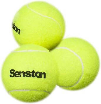 Senston Tennis Balls 3 Pack for Training Tournament and Entertainment