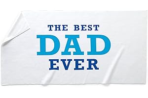 CafePress The Best Dad Ever Premium Quality Beach Towel