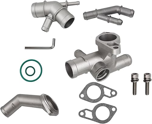 Miniatura 2 de Kits de refrigerante de aluminio fundido de repuesto para 2000-2005 Golf/Jetta Mk4 1.8T 2000-2002 TT 06A121121C 06A121121F 06A121132AP 1J0121087C